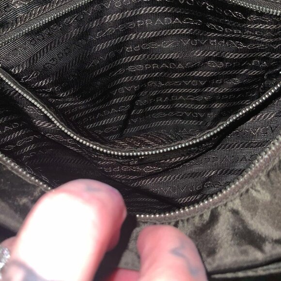 Prada Tessuto Brown Nylon Tote Bag - Picture 5 of 11